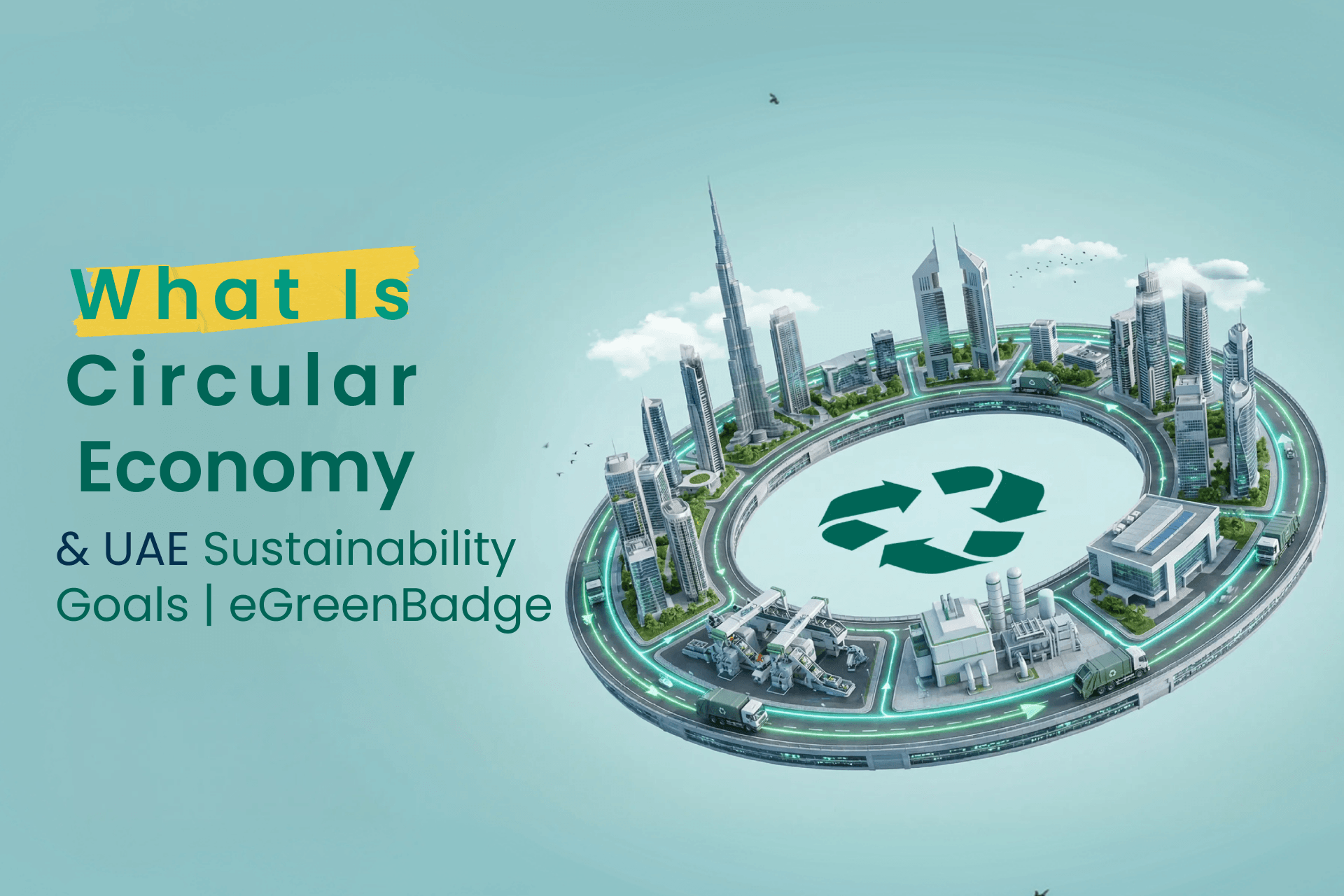 What Is Circular Economy and Why the UAE Is Leading the Shift