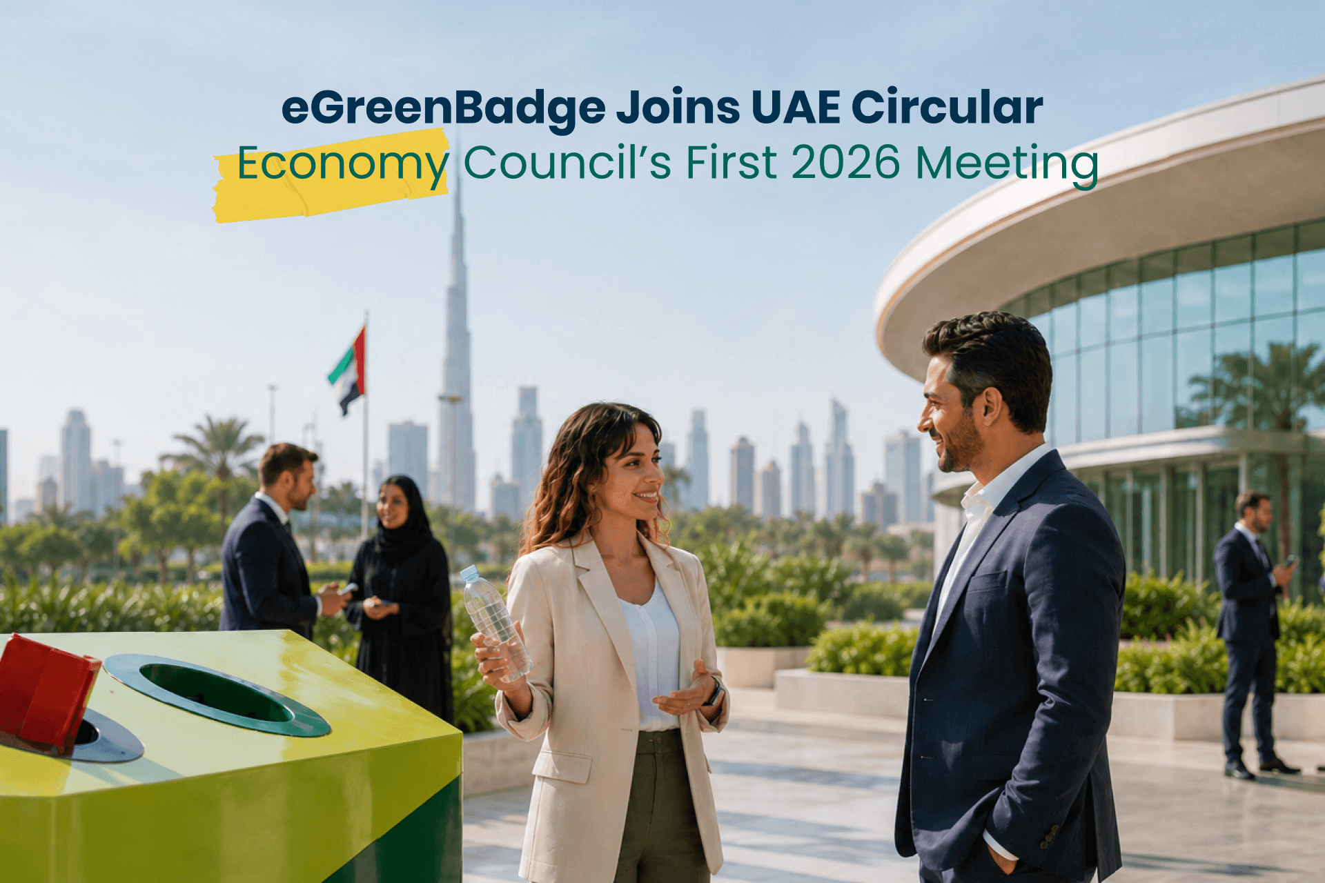 eGreenBadge Joins UAE Circular Economy Council’s First 2026 Meeting