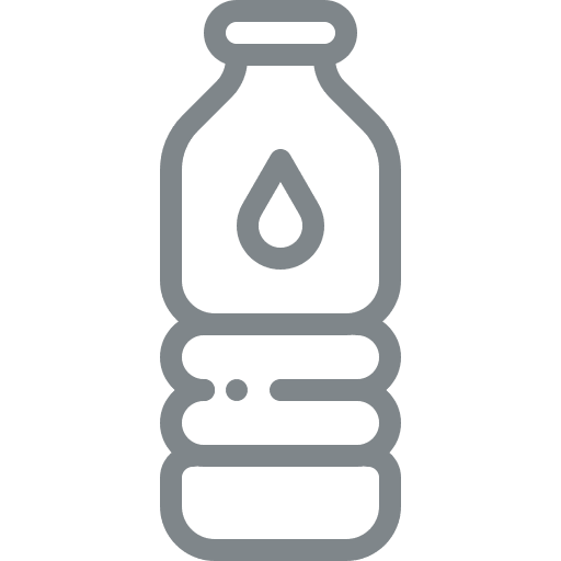 Water, soft drink & juice bottles (PET Clear)